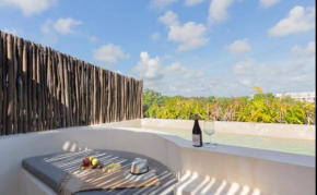 Private pool and rooftop in Aldea Zama, 24 7 security in a gated community 15